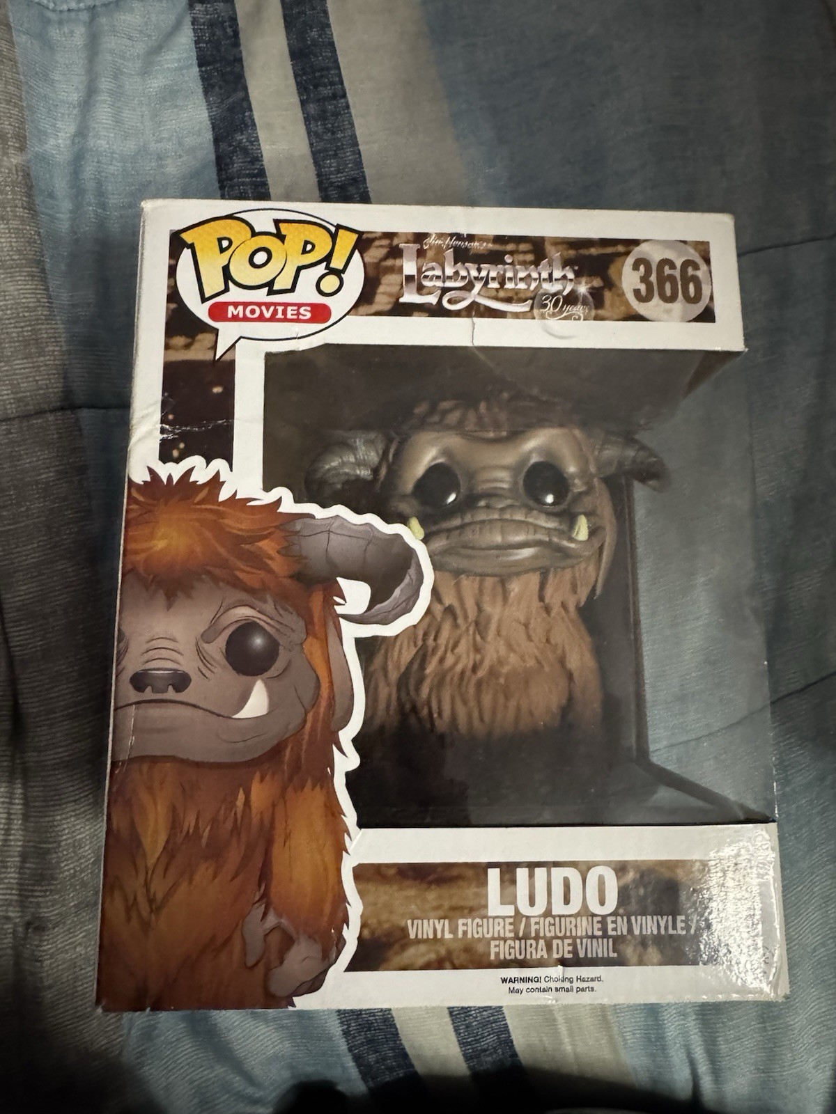 Funko Pop Movies Labyrinth Ludo #366 6 Inch Vinyl Figure Vaulted Box Damage