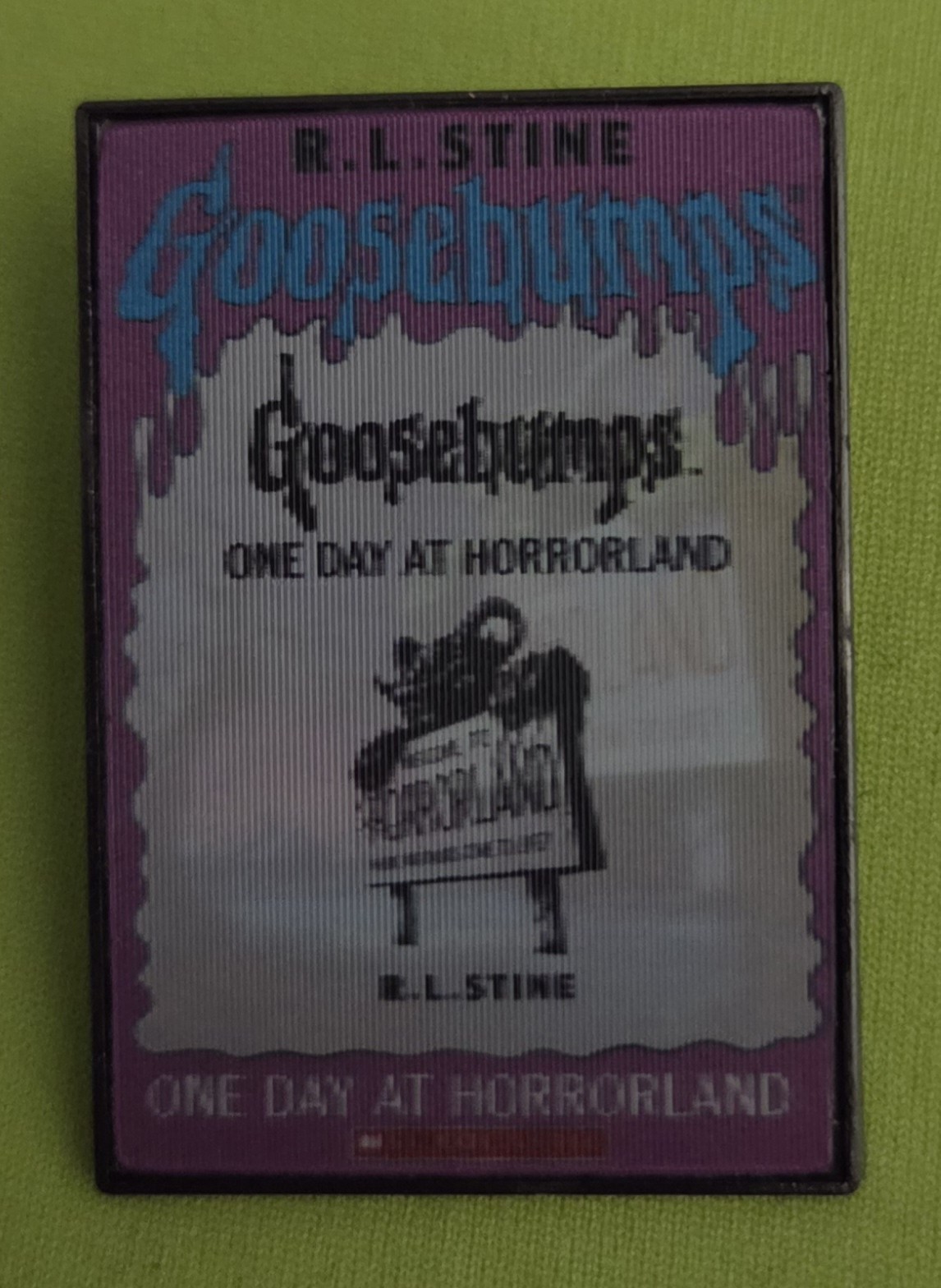 Goosebumps One Day at Horrorland Loungefly Lenticular Book Blind Box Pin