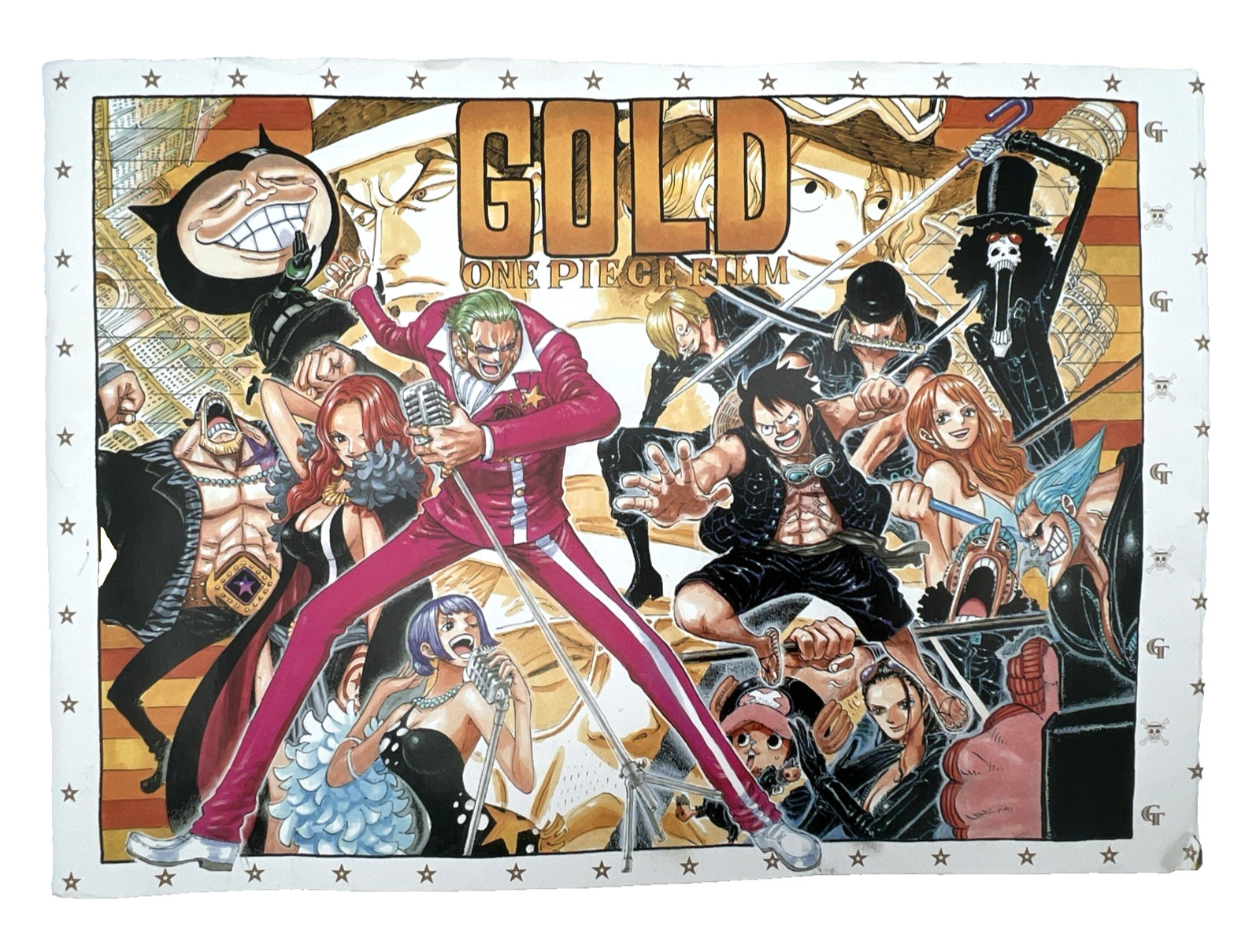ONE PIECE FILM GOLD Movie Brochure Book Toei Theater Exclusive Japanese 2016