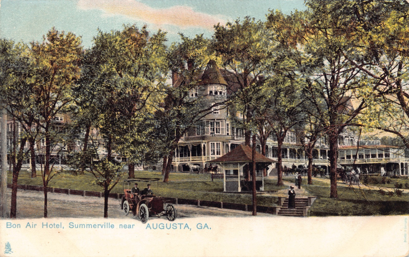 GA~GEORGIA~AUGUSTA~BON-AIR HOTEL~BON AIR PARK~SUMMERVILLE COMMUNITY~C.1905