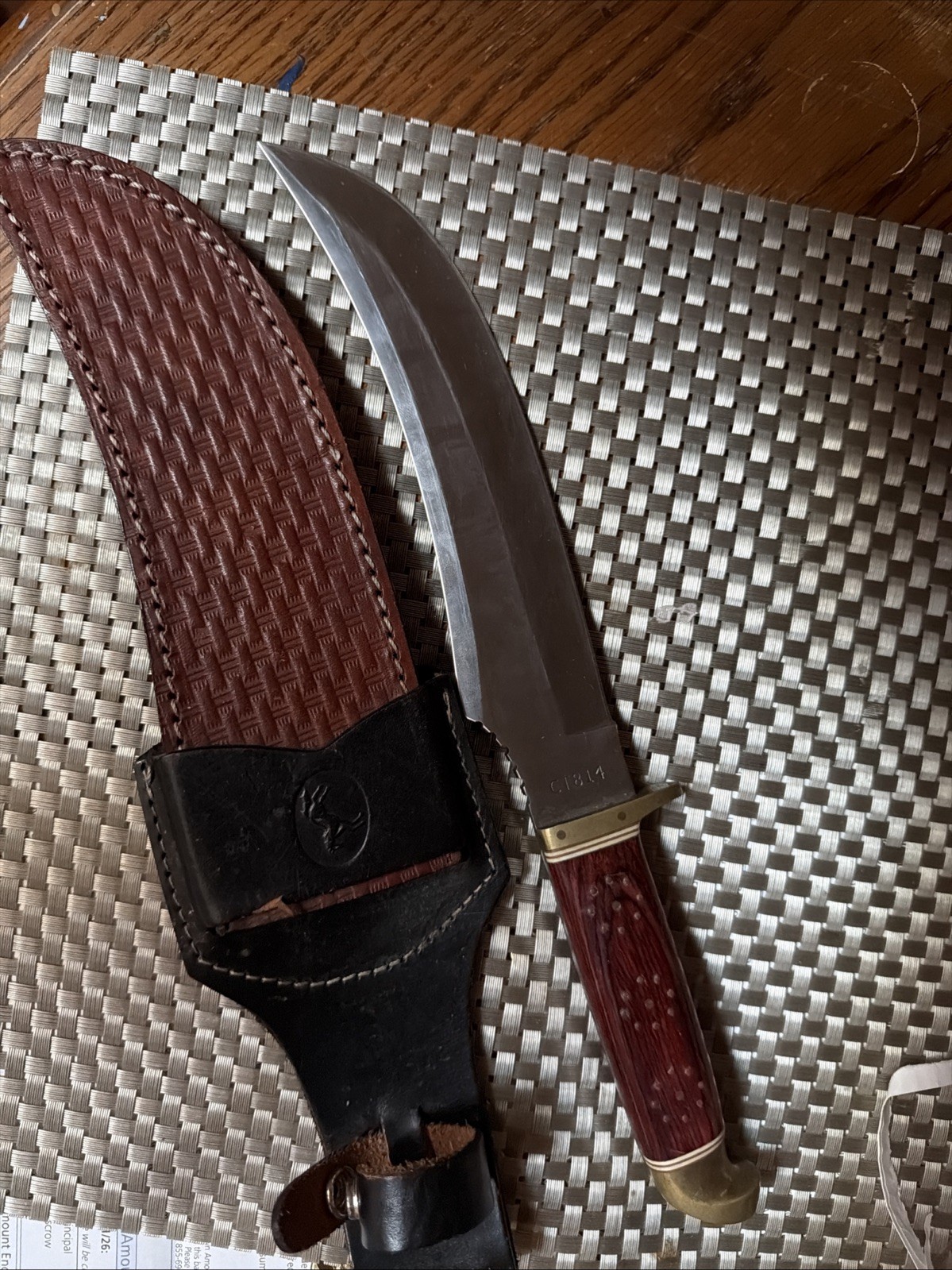 Colt Redwood Bowie Orginal With Holder