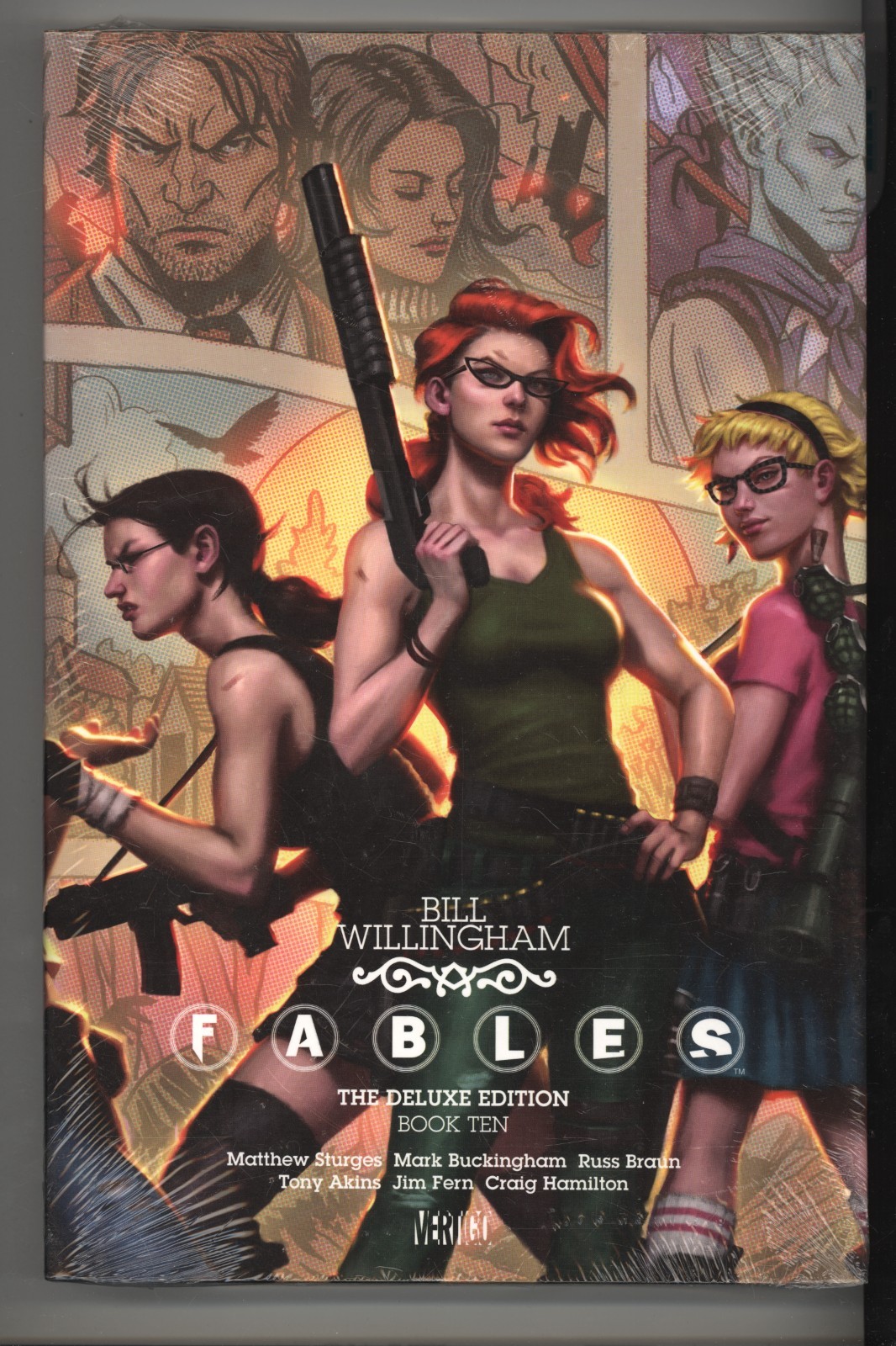 Fables the Deluxe Edition Book 10 Bill Willingham Vertigo Never Read Hardcover