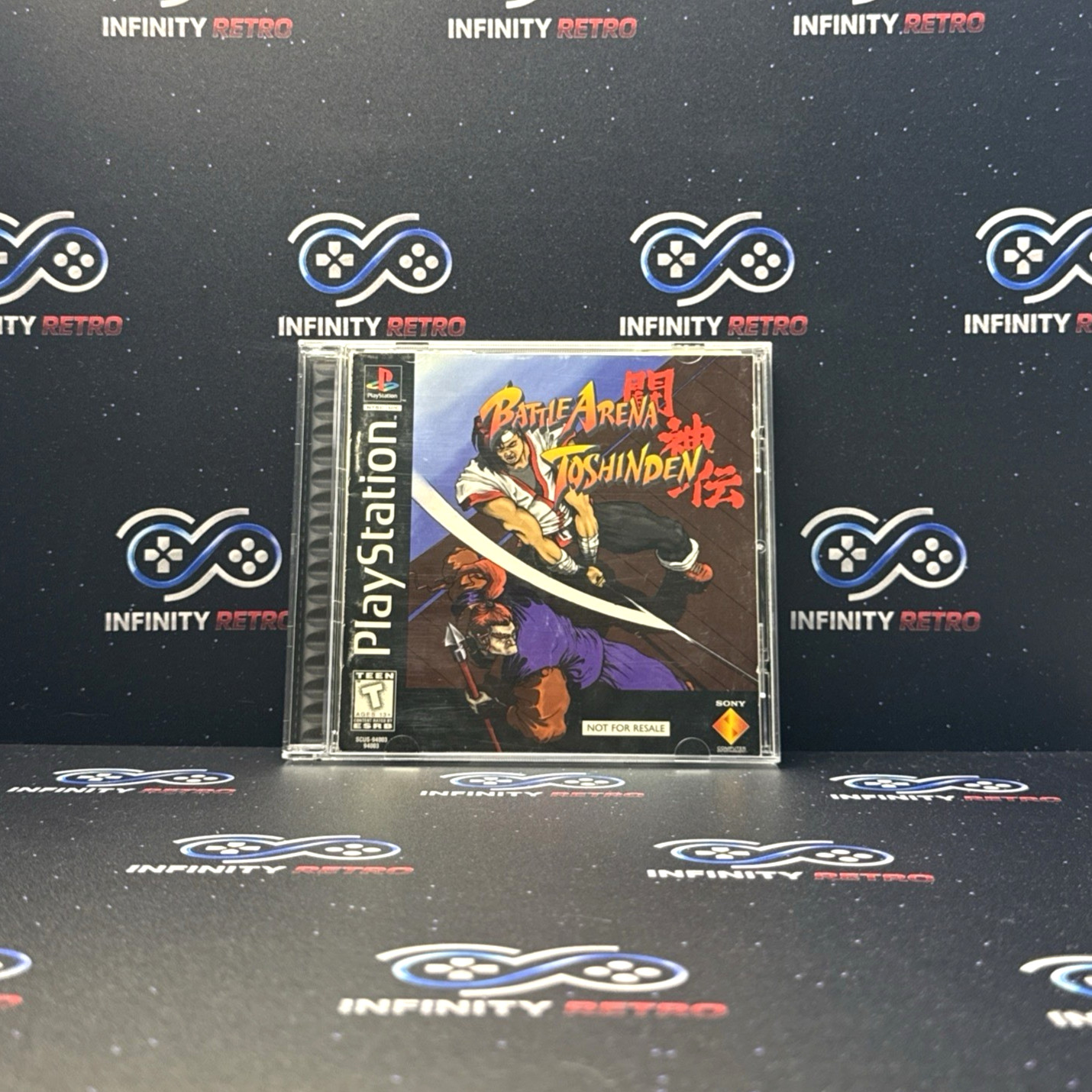 Battle Arena Toshinden Sony PlayStation 1 PS1 CIB Complete Refurbished & Tested