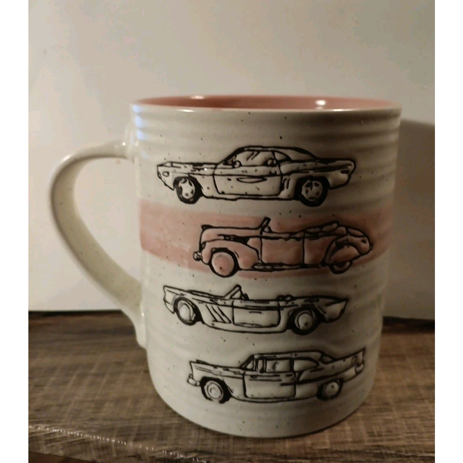 I Love It Pink Cool Car Mug Jalopy Hot Rod Large 92417