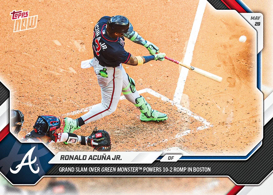 2026 TOPPS NOW RONALD ACUNA JR GRAND SLAM LIMITED EDITION CARD # 260 #1/ 1391