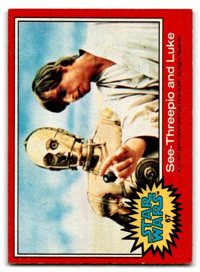 1977 Star Wars Series 2, * or ** You Choose Complete Your Set Red #67-132 Vader