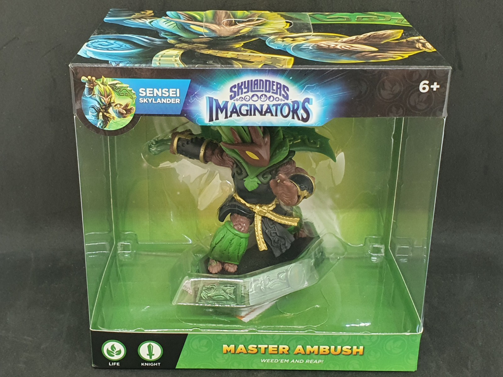 Skylanders Imaginators Master Ambush Sensei Life Element New in Box