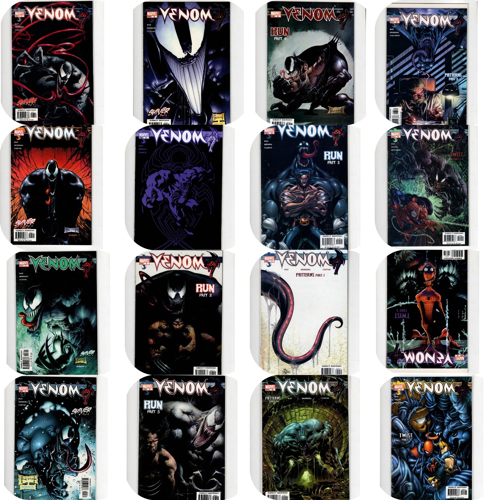 VENOM #1-18 NM 9.4 2003 MARVEL COMPLETE DANIEL WAY SAM KIETH RUN