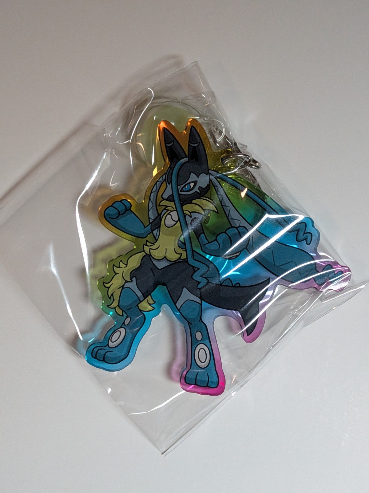 Mega Lucario Acrylic Keychain Collection Mega Evolution Pokemon Center Japan