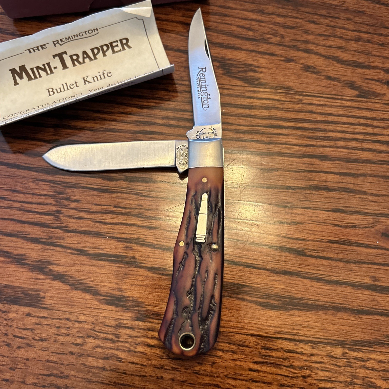 1991 Remington R1178 Mini-Trapper Bullet Knife