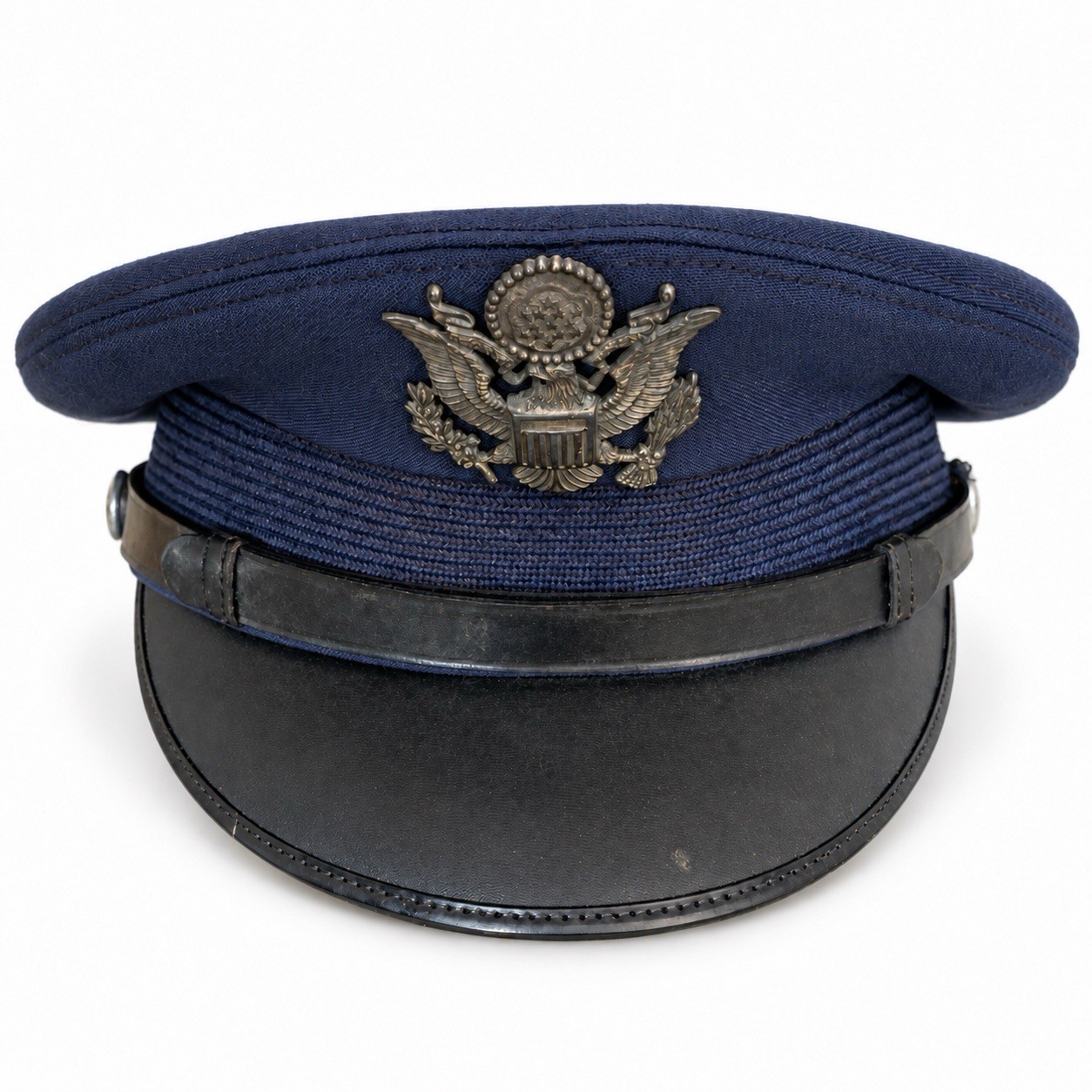 Vietnam Era USAF Service Cap  1549 Type I Hat Air Force Blue Size 7