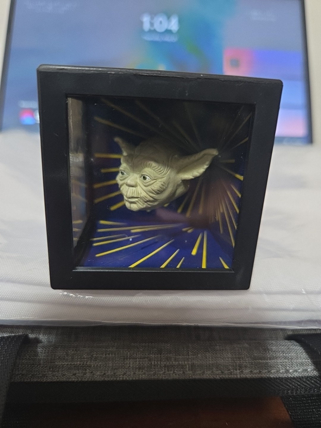 VTG 1996 Taco Bell Star Wars ESB Darth Vader - Yoda Magic Mirror Cube