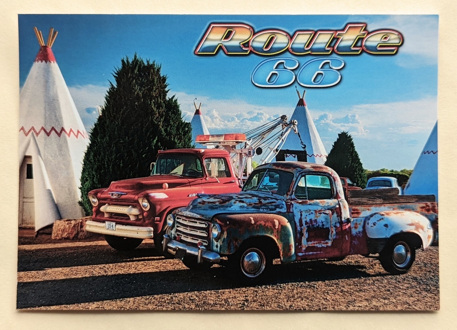 Postcard U.S.A.: Route 66. 