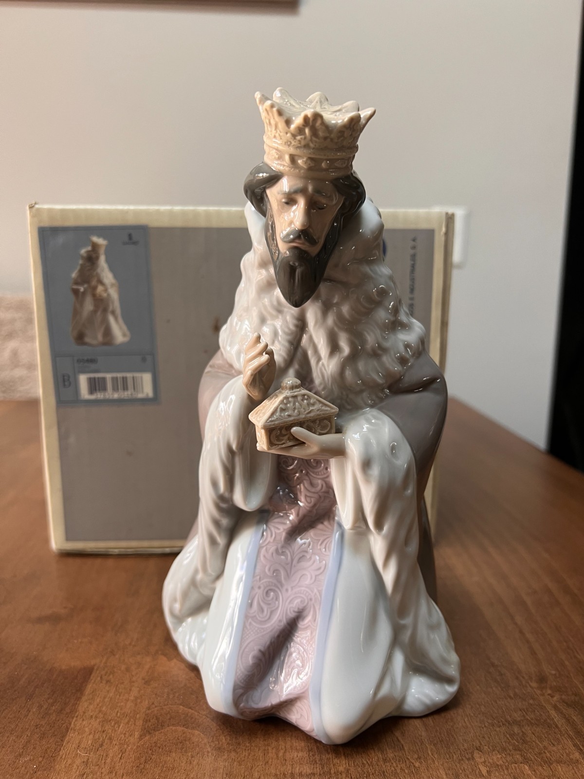 Lladro Nativity Scene King Gaspar