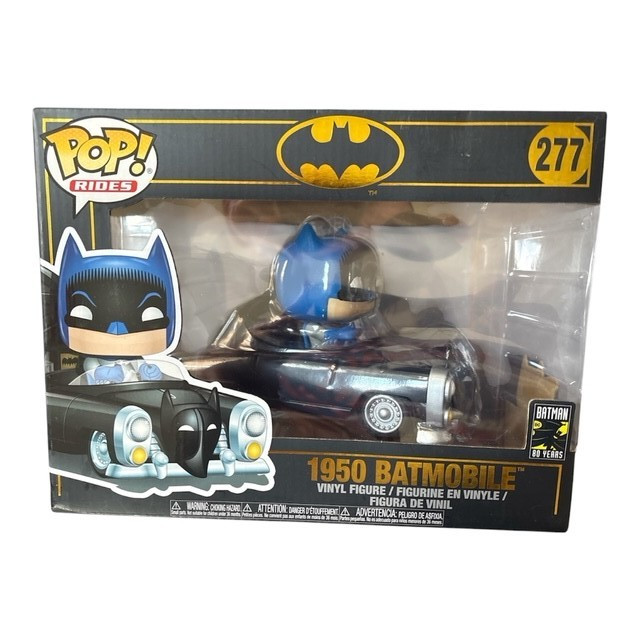 Funko Pop Rides 1950 Batmobile Batman Vinyl Figure No 277