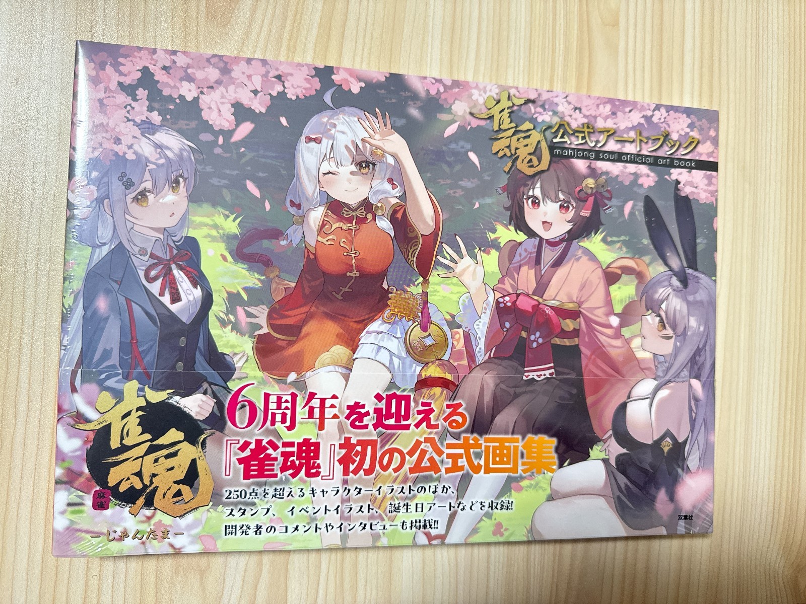 Mahjong Soul Official Art Book Japan Book New