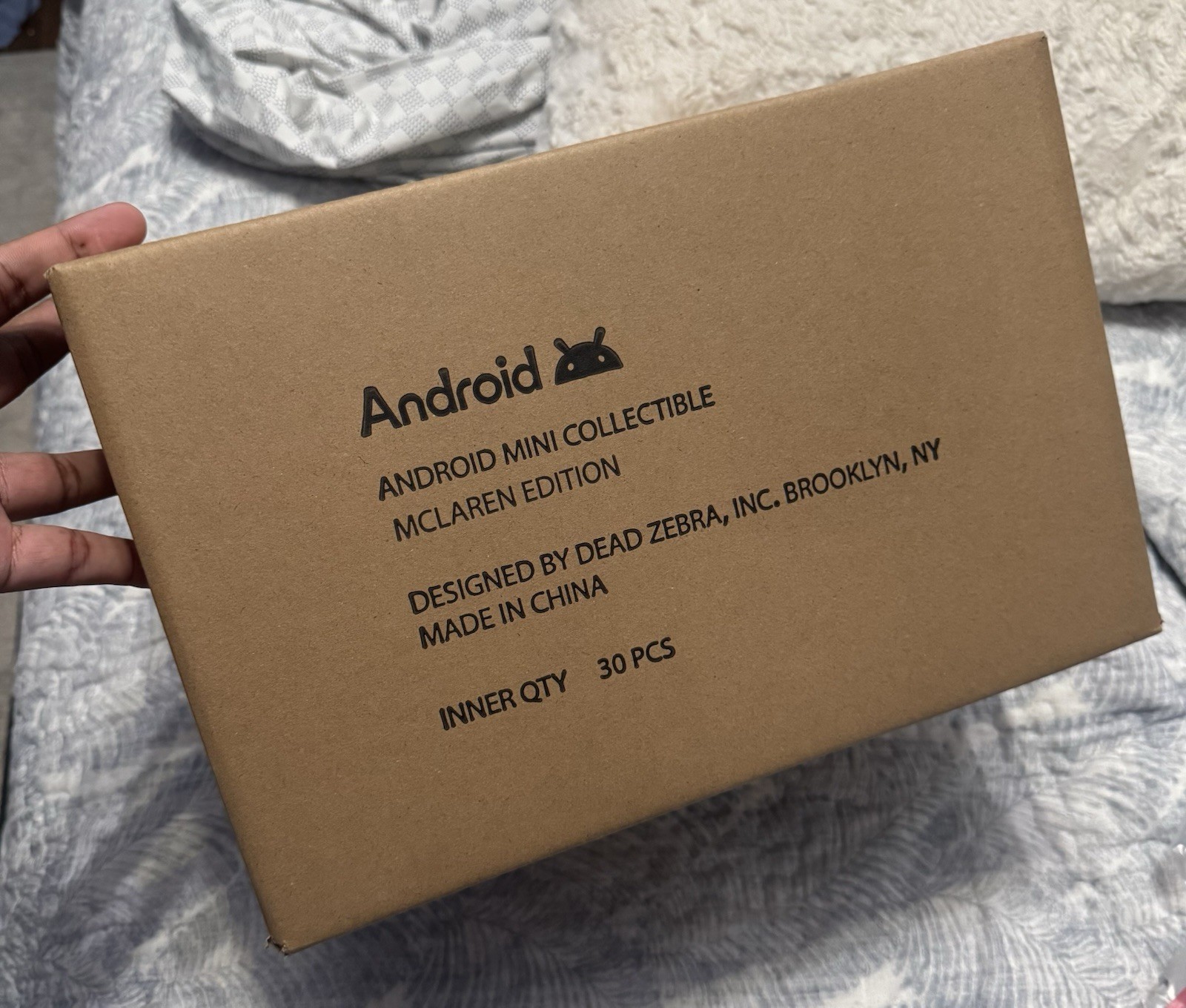 Android Mini Collectible McLaren edition case