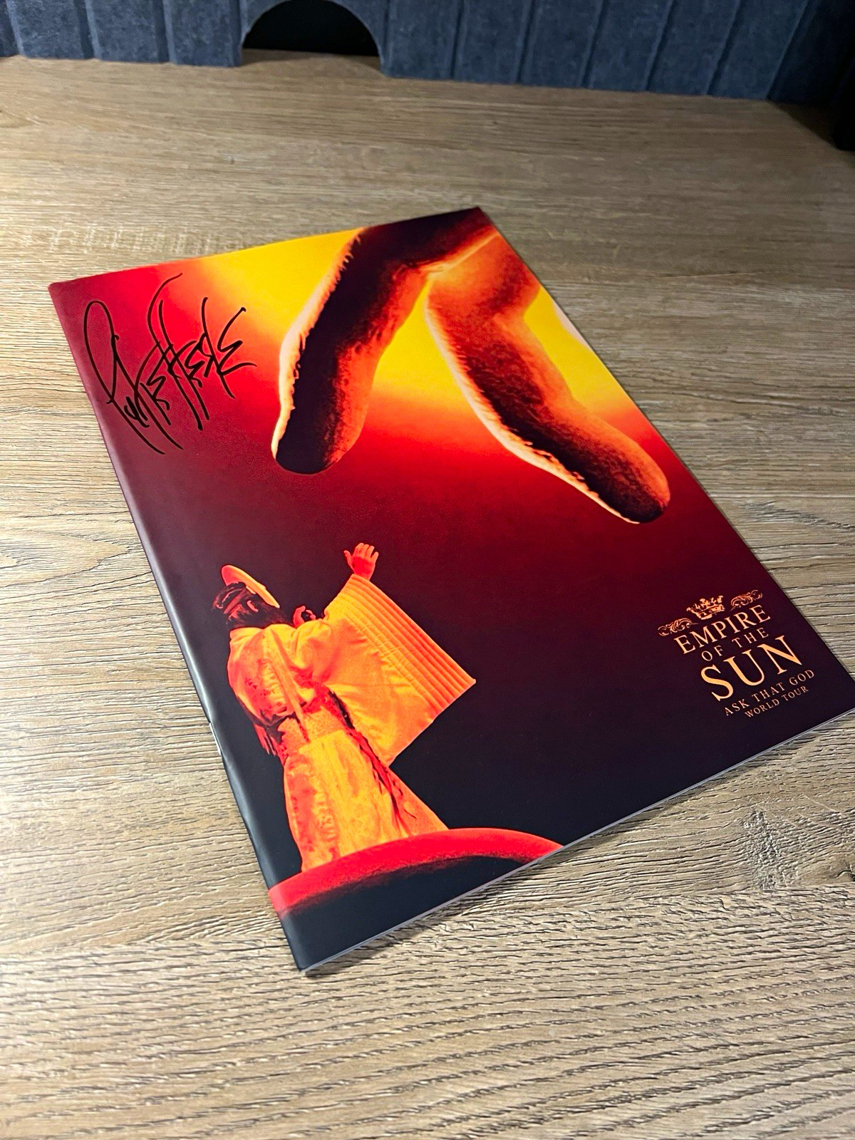 Empire of the Sun: Ask That God World Tour Zine SIGNED by Luke Steele