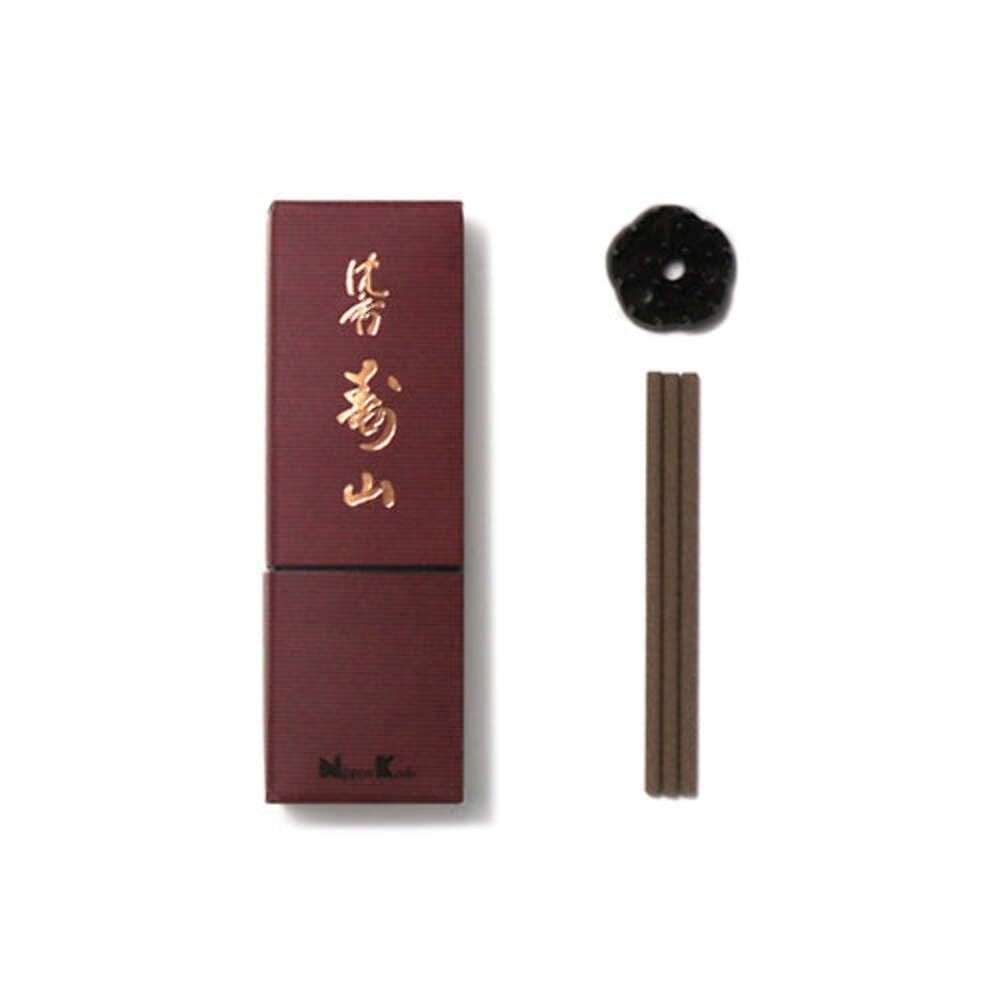 Nippon Kodo - Jinkoh Juzan - Aloeswood Incense W1xH3 1/16 x D1 (inch), Wine