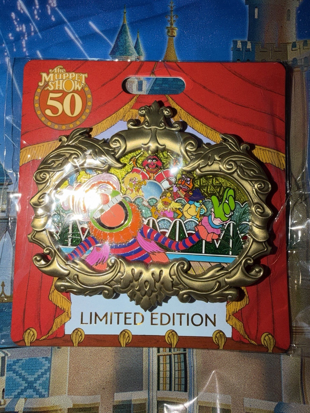 Disney MOG D23 2026 Mickeys Glendale Muppets 3D Frame Pin Electric Mayhem LE 400