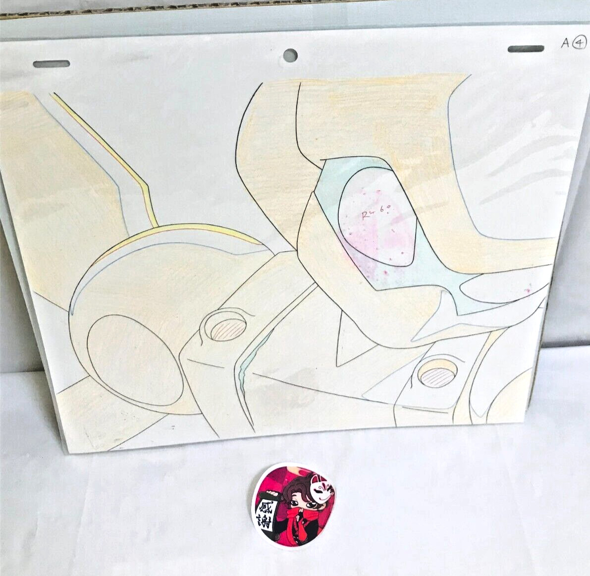 Medabots Medarot Original Painting Animation Production Rare Cel Art Dokes