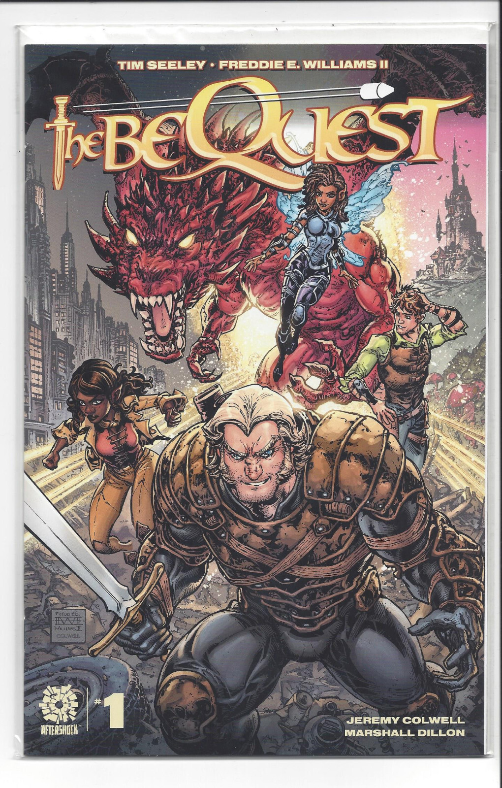 Bequest #1 A Freddie Williams III Cover 1st Print NM/NM+ Aftershock 2021