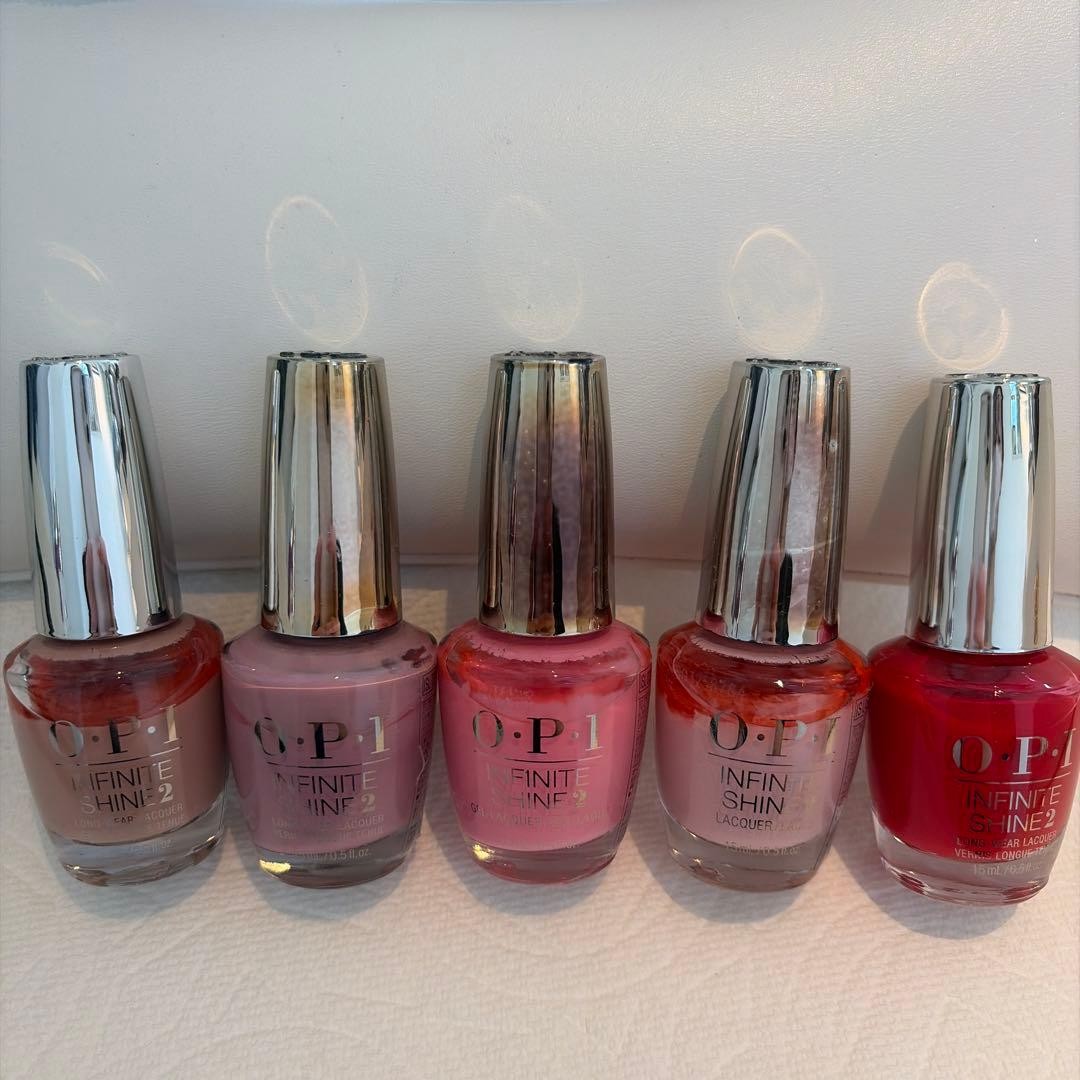 OPI INFINITE SHINE 2 Nail Lacquer Set of 5