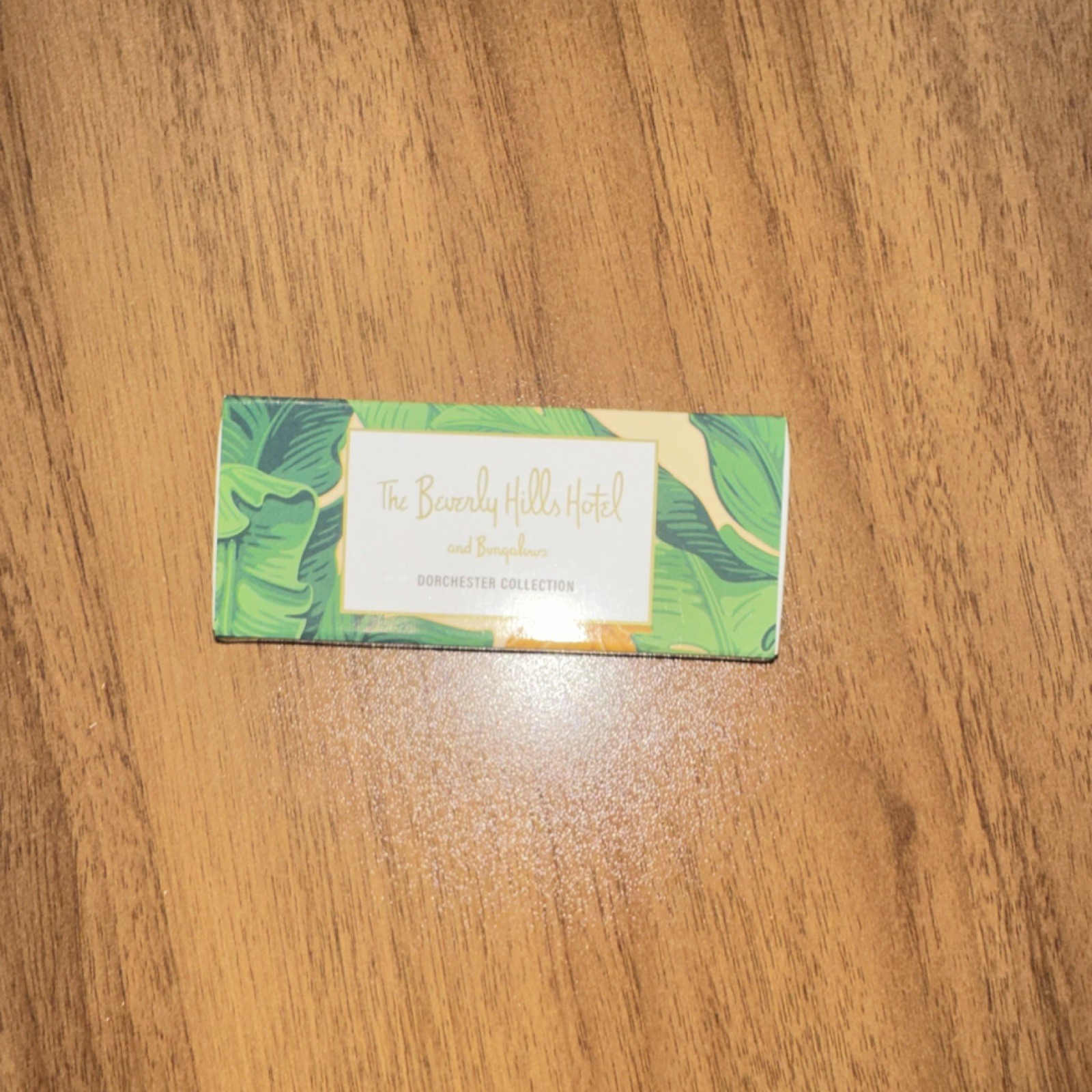 The Beverly Hills Hotel Bungalows Vintage Pink Tip Match Box Unstruck