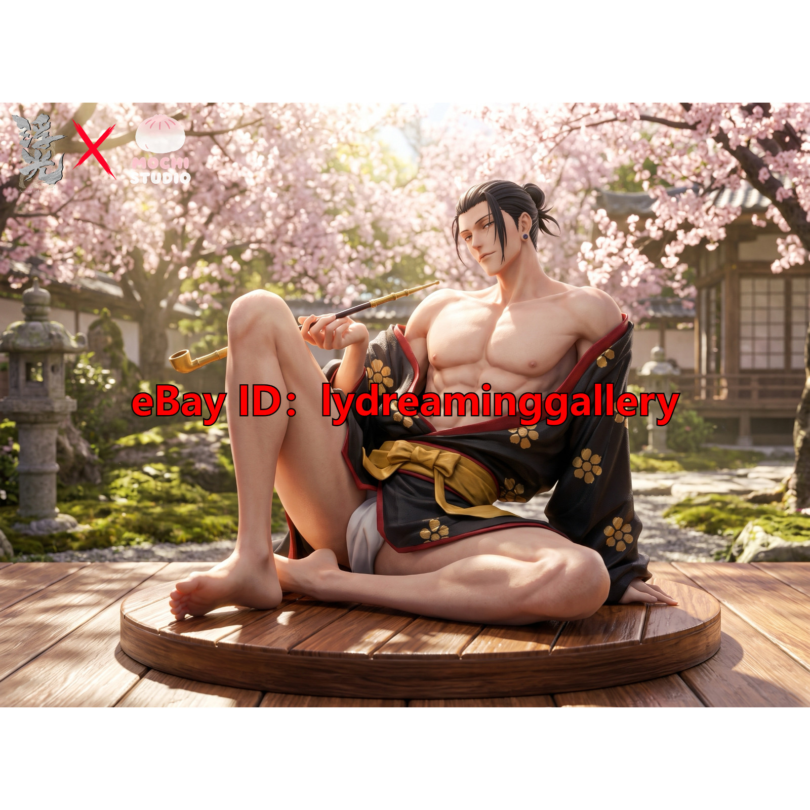 Pre-sale MOCHI Studio Jujutsu Kaisen Geto Suguru 1/6 Scale Limited Statue Figure