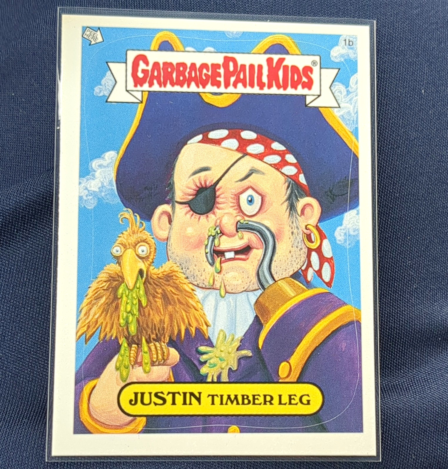 Topps 2024 Garbage Pail Kids Non-Sport Cards Lot of 2 #1b Justin Timberleg
