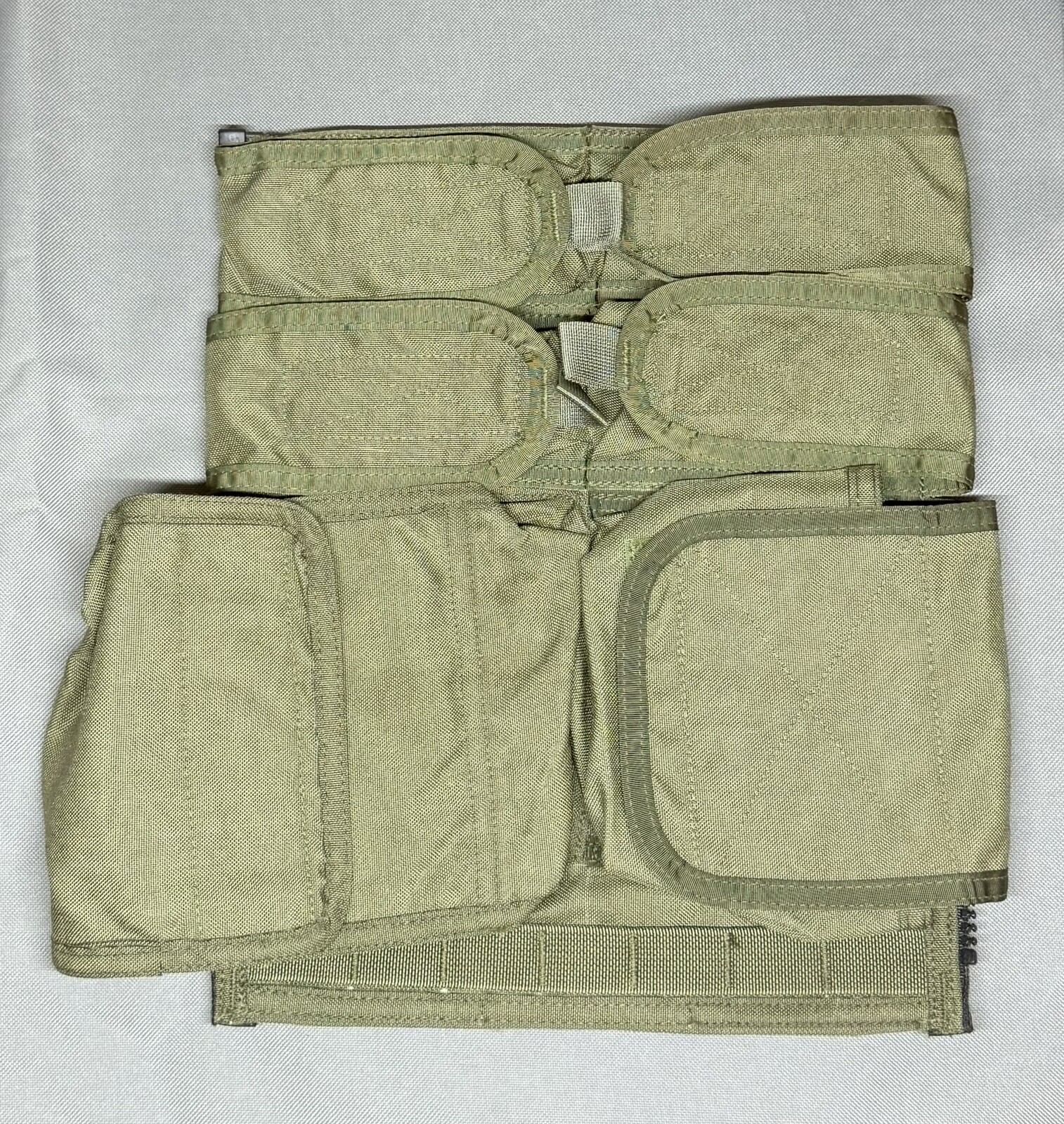 Paraclete Pre-MSA Zip on Back Panel Smoke Green Cag Smu Delta