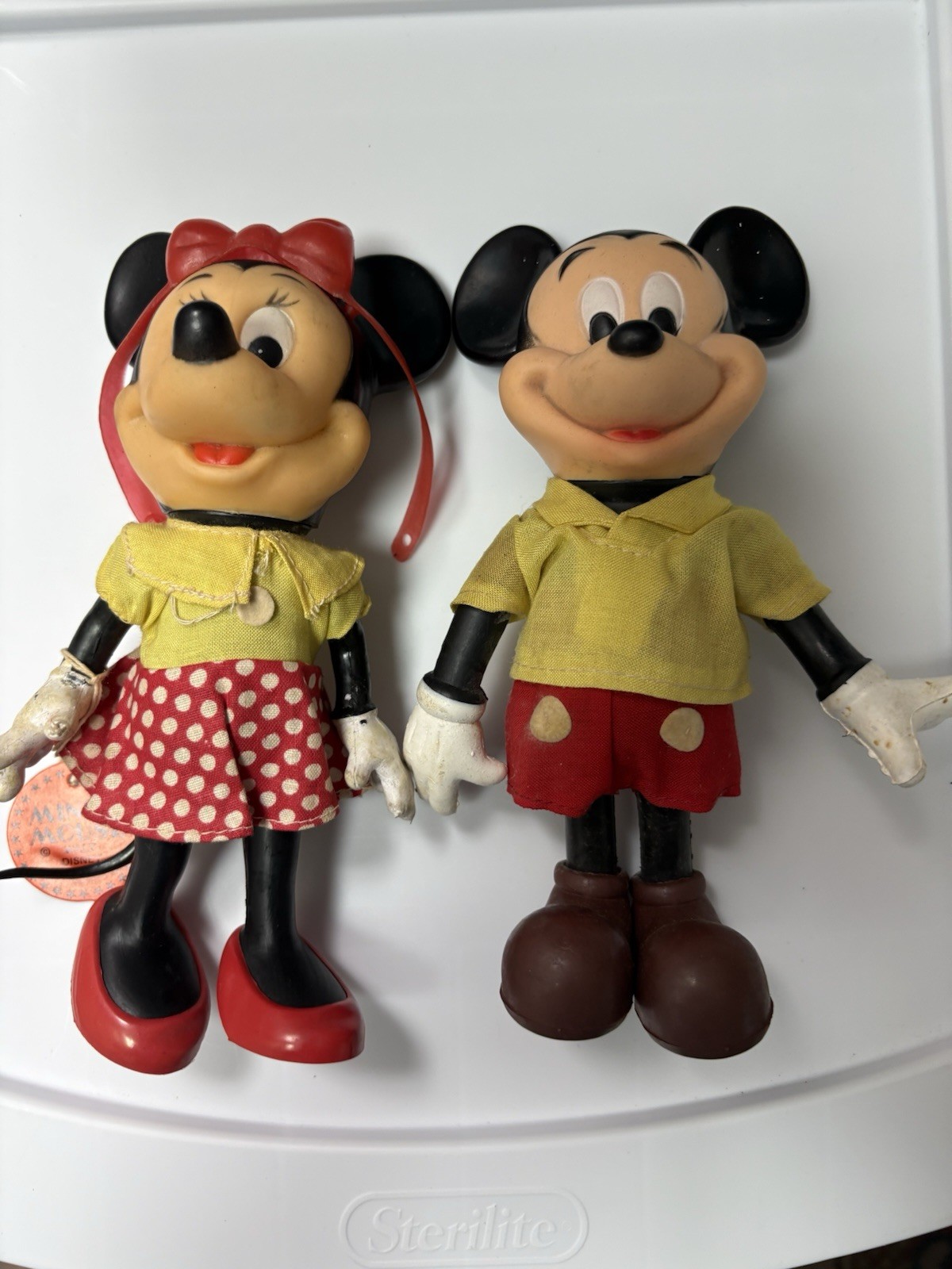 Vintage 1960s R Dakin LOT Mickey And Minnie Mouse Brand New NRFB SWEET
