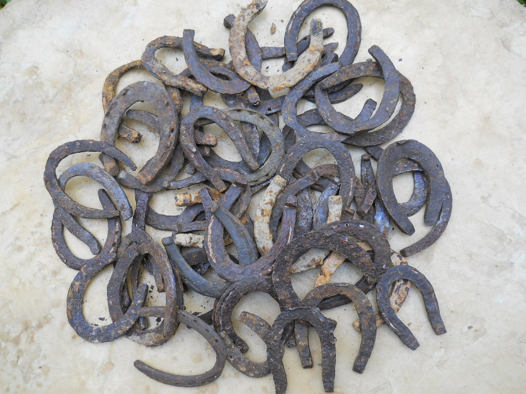 Old Rare Vintage Antique Civil War Relic Good Luck Horse Shoe Appomattox VA.