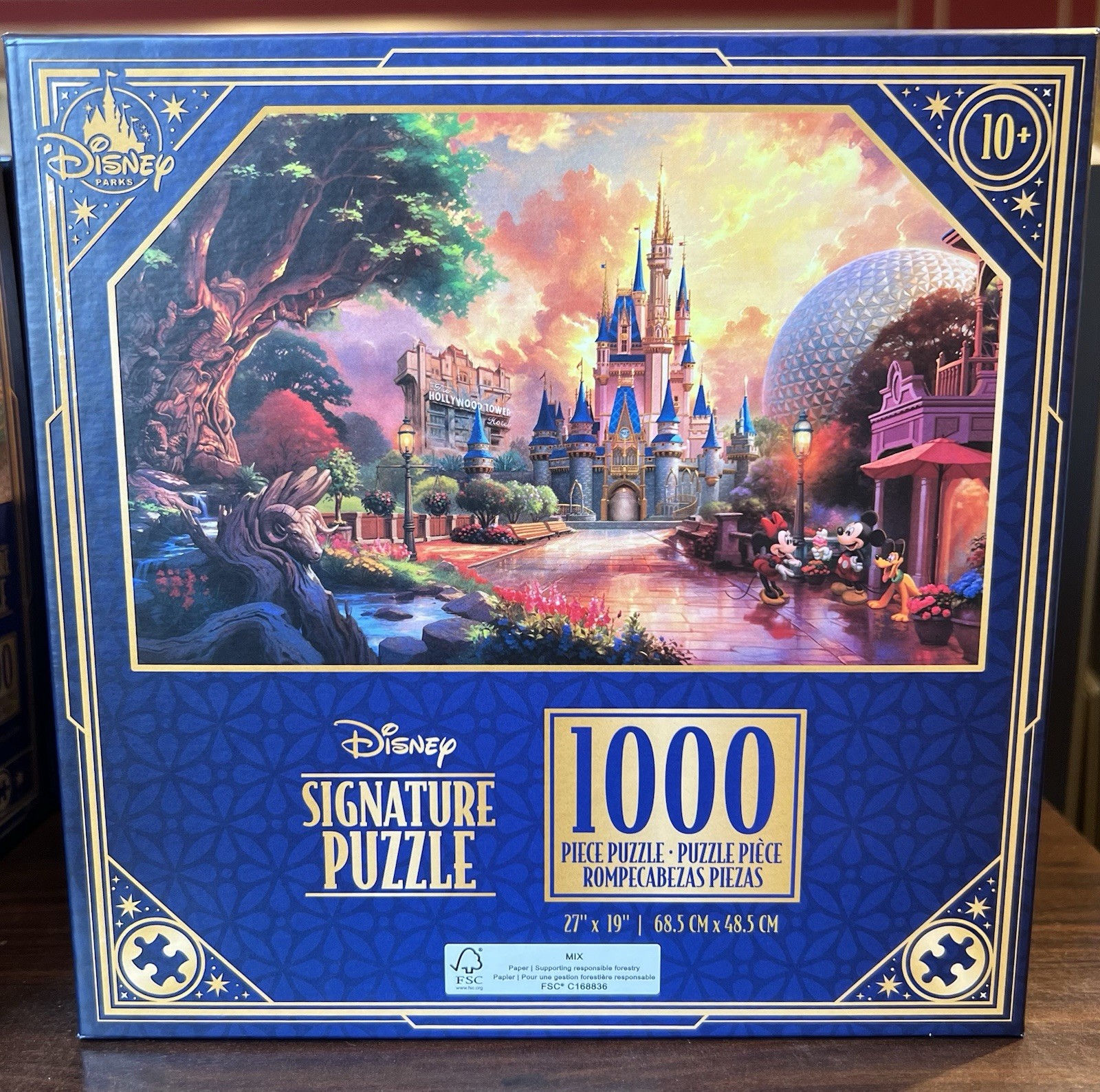 Disney Signature Walt Disney World Four Parks One World 1000 Piece Puzzle