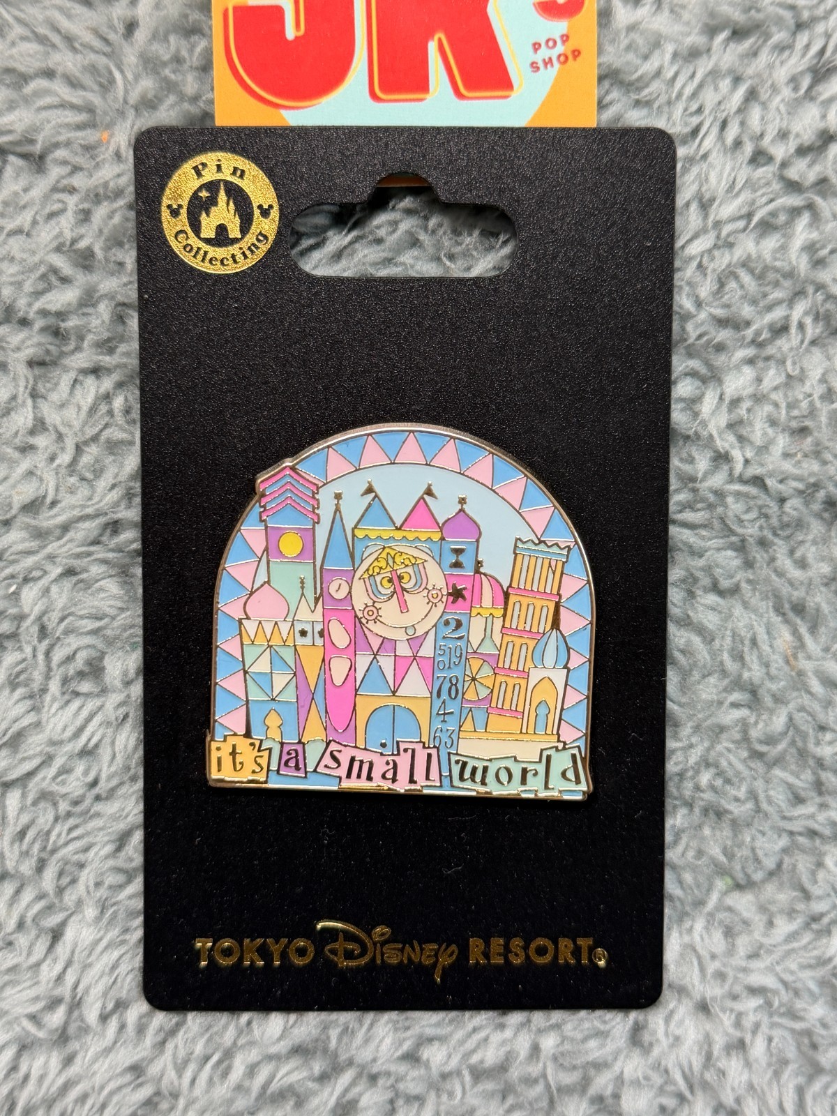 Tokyo Disney Resort Its A Small World Pin Attractions Disneyland Pins Japan