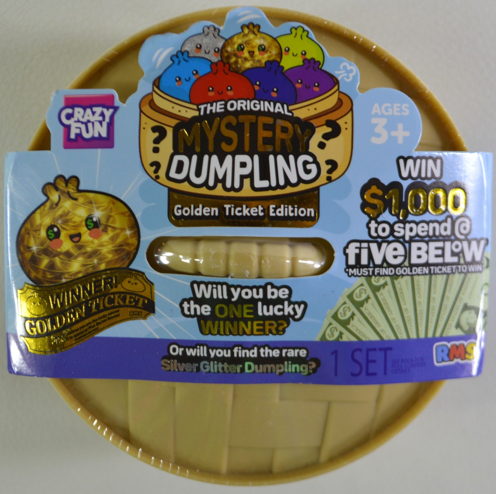 RMS Mystery Dumpling Golden Ticket Edition NEW SEALED Silver Sparkle Guaranteed
