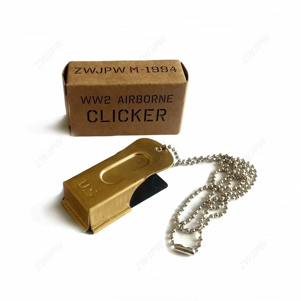 WW2 US Army Airborne Cricket Clicker D-Day Normandy Paratrooper Signal Tool WWII