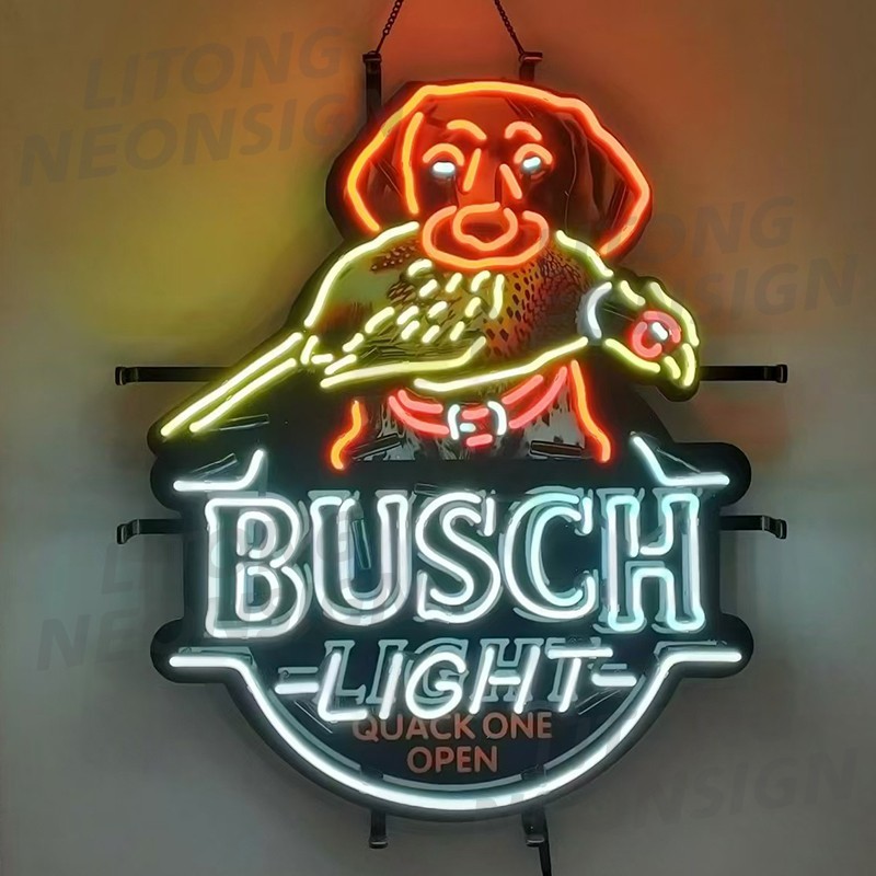 US STOCK Hunting Pheasant Buschs Light Neon Sign 24\