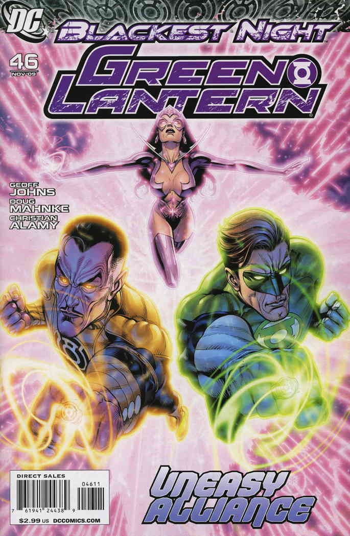 Green Lantern (4th Series) #46 VF; DC | Geoff Johns Blackest Night - w/Bag+Board
