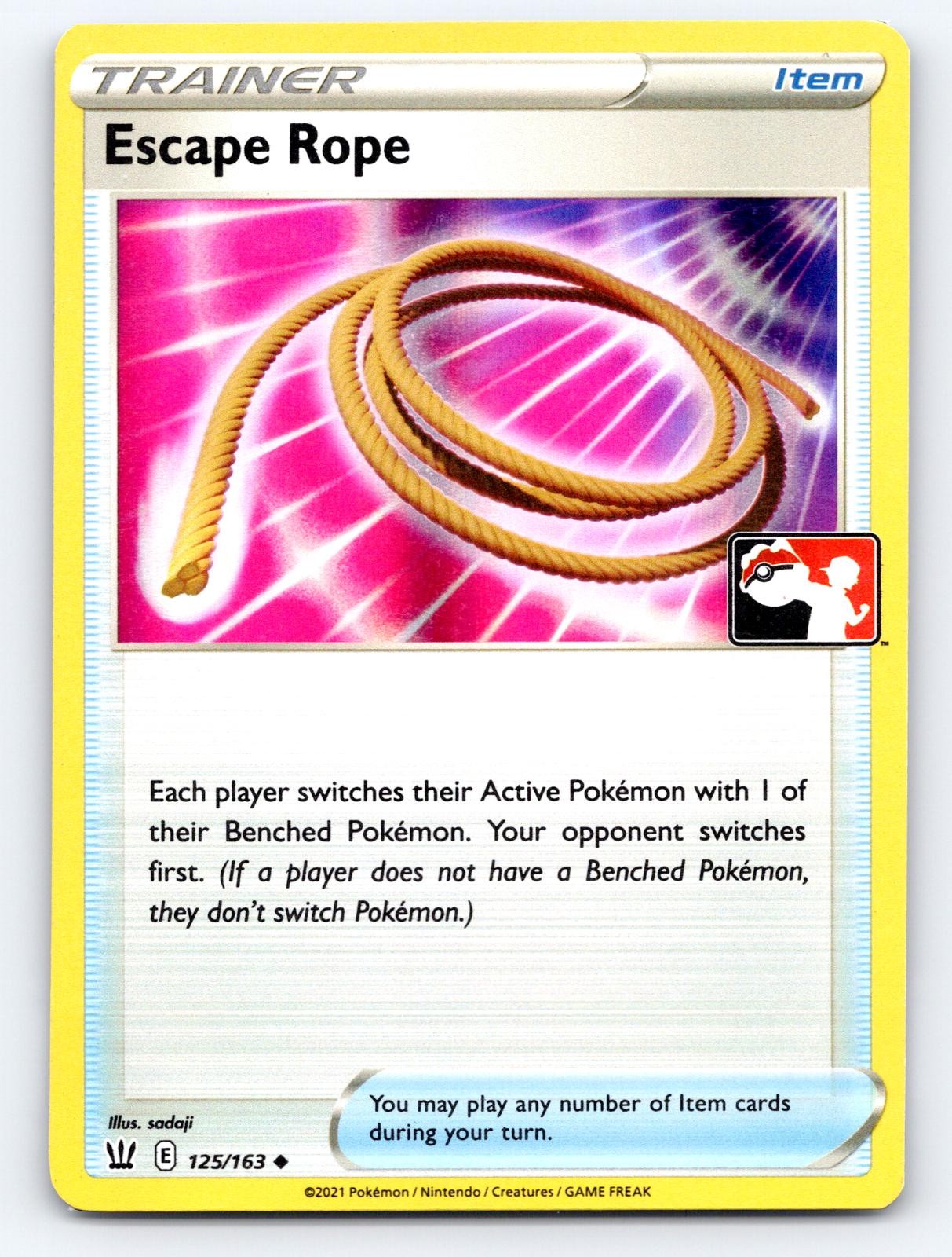 Escape Rope 125/163 Uncommon Prize Pack Series Cards Pokemon Holo Near Mint