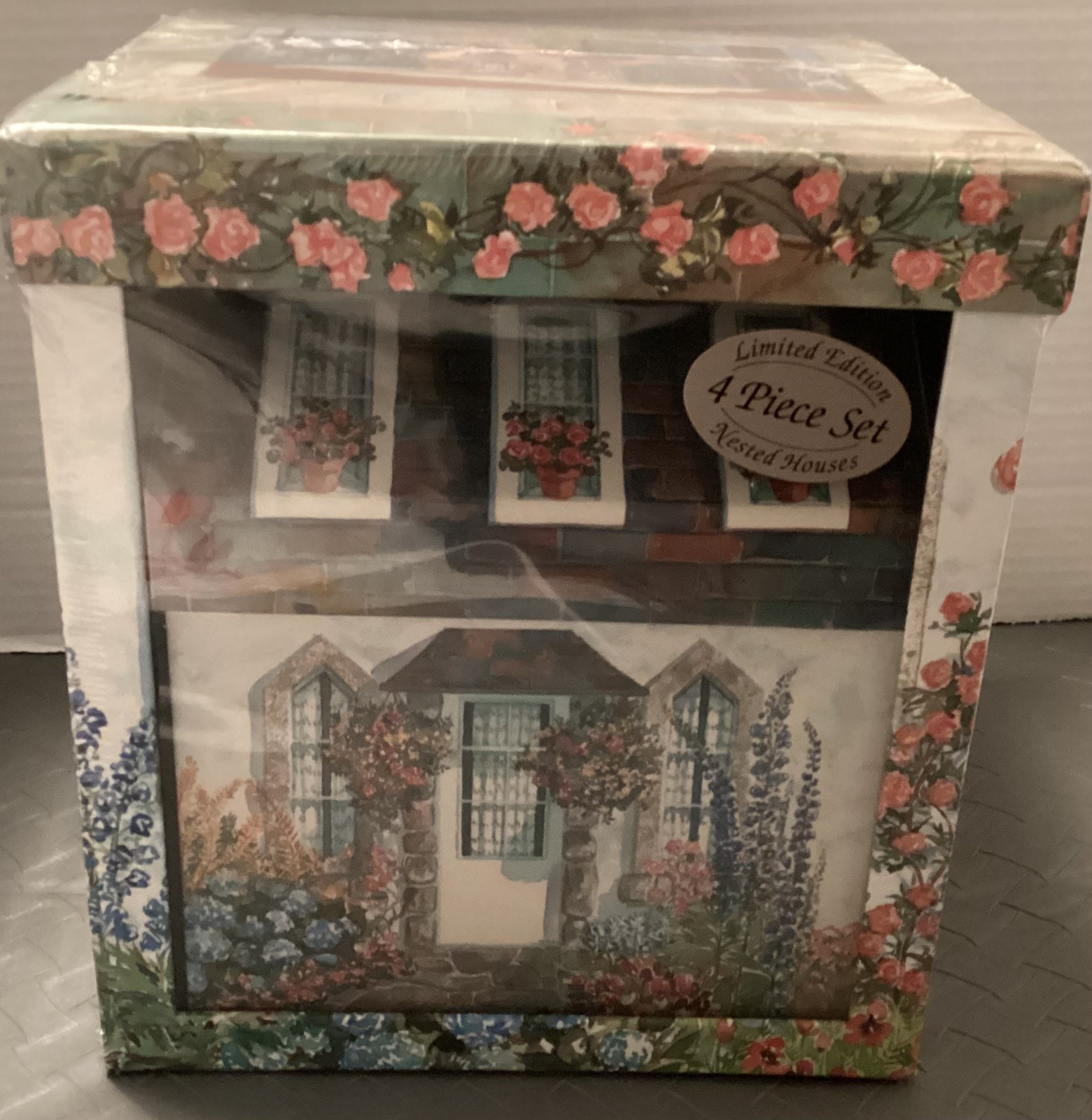 Barrington Studios Limited Edition Nested Houses 4 Pc. Set