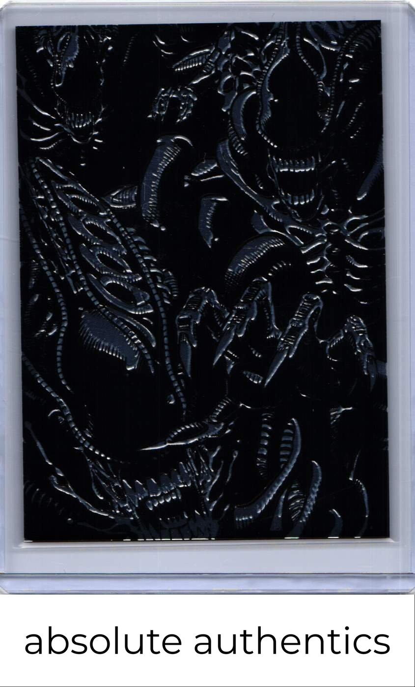 1995 Topps Aliens Predator Universe Chris Warner Finest Chromium