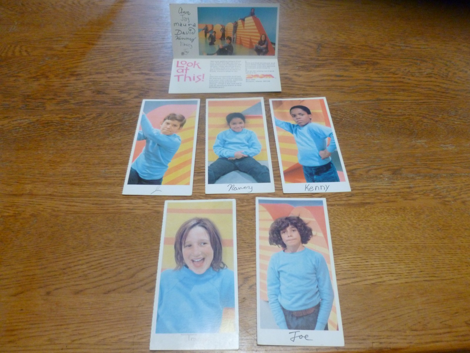 Rare ZOOM WGBH Boston #1 Mail-In Post Card