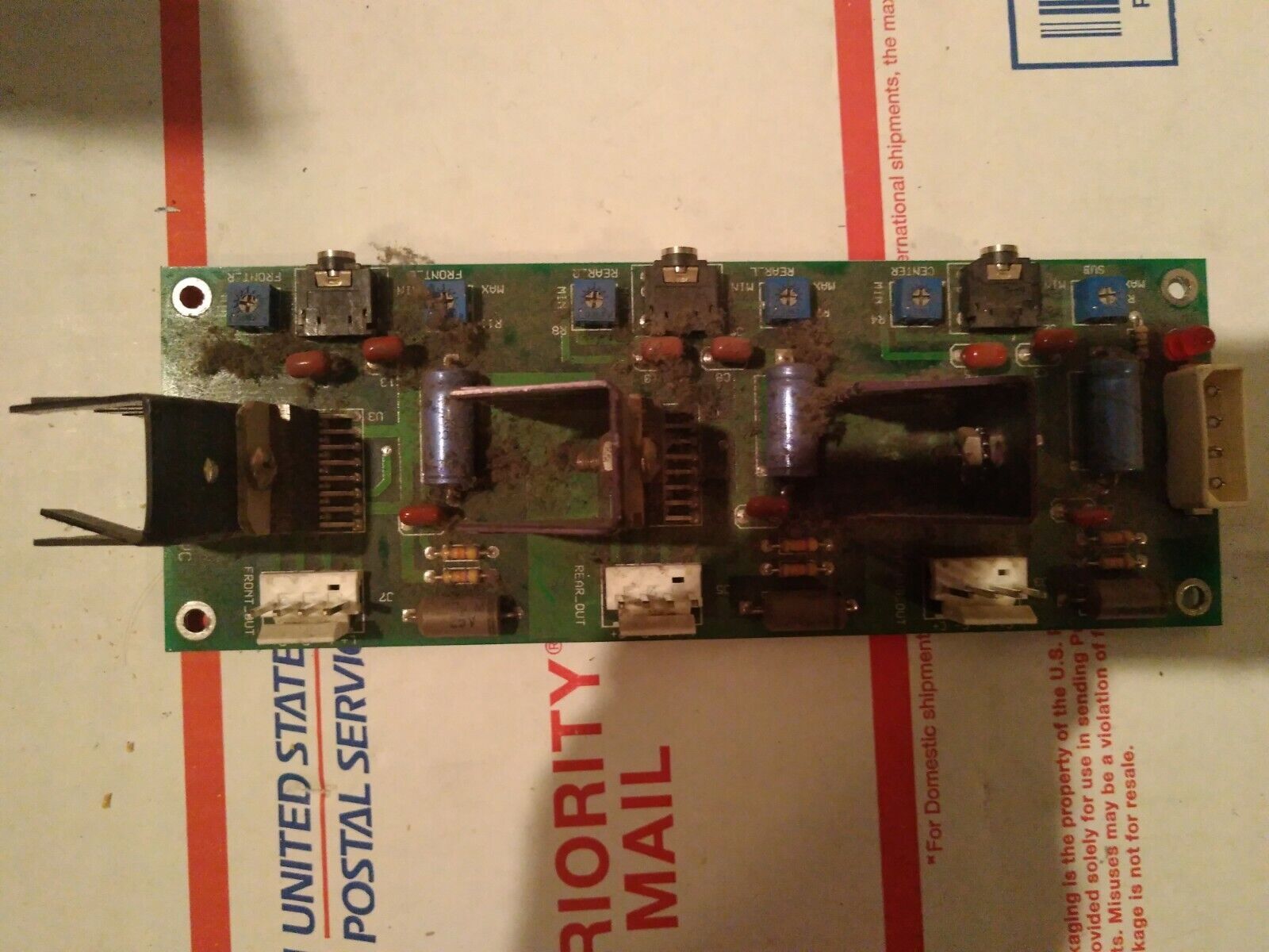 need for speed underground arcade pcb part #252