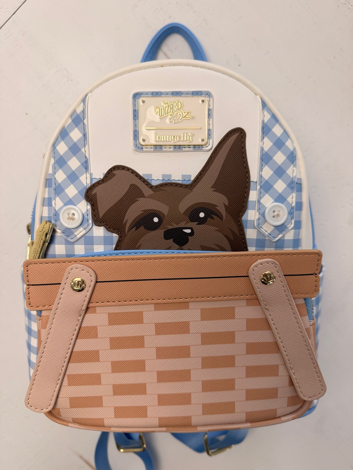 RARE Loungefly Wizard of Oz Toto Cosplay Backpack DOROTHY GRAIL