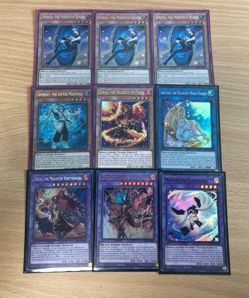 Yugioh Magistus Deck Core - 3x Spenta