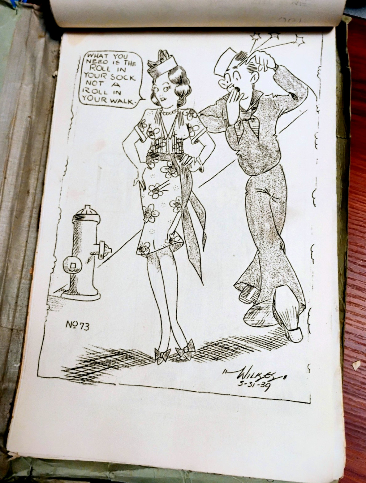 Vtg 1939-40 USS LEXINGTON PRESS newsletters  + ORIGINAL ART Fleet Problem XX