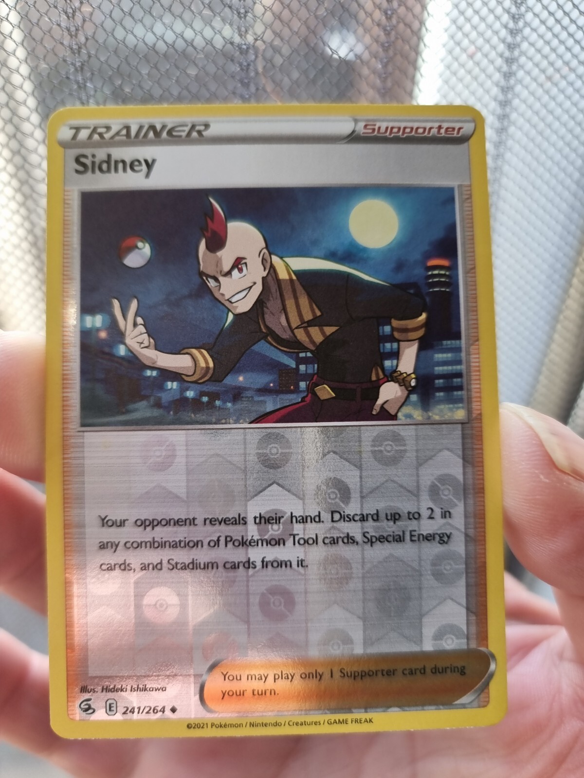Pokémon TCG Sidney Fusion Strike 241/264 Reverse Holo Uncommon