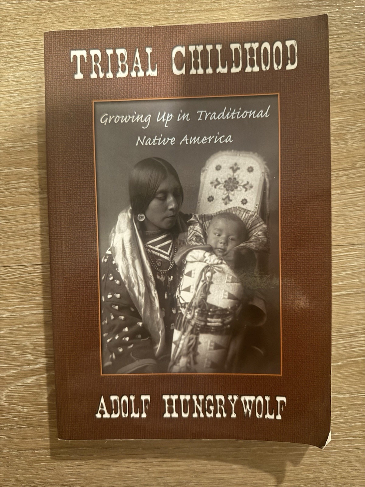 Tribal Childhood Adolf Hungrywolf 2008 Native American History Book Vintage