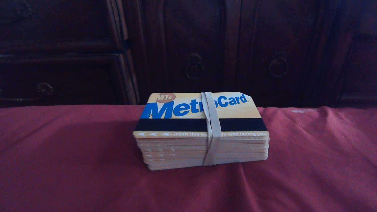 Souvenir MetroCards, $0 Value, mostly 1-2 trip cards